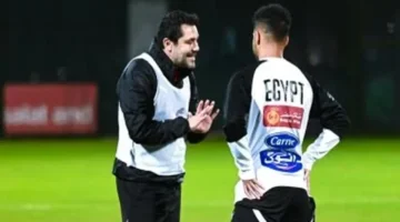 محمد شريف مستمر في معسكر منتخب مصر واستبعاد اللاعب غير صحيح 1